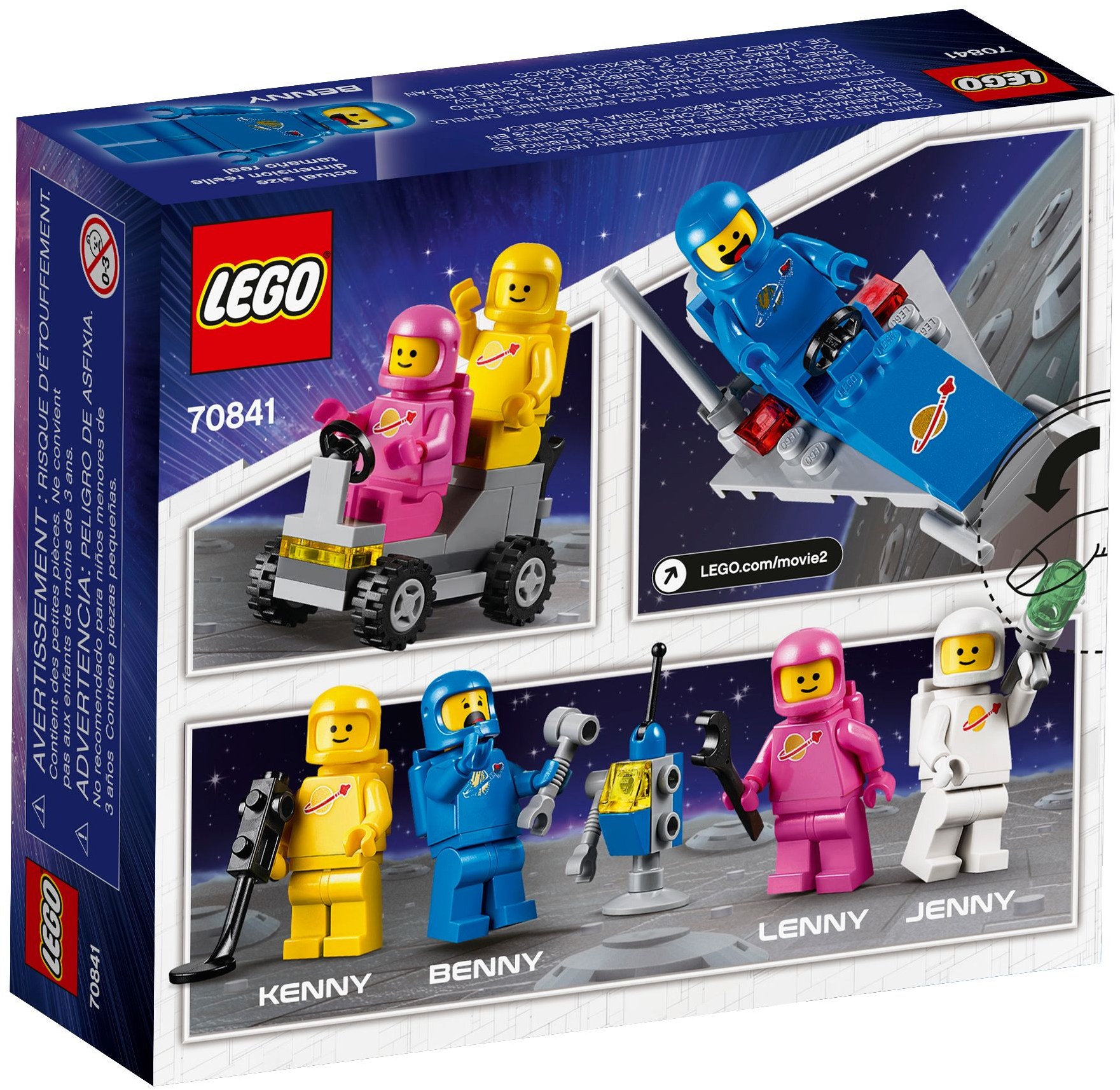 Zdjęcie galerii dla zestawu LEGO The Movie 70841 Kosmiczna Drużyna Benka Spaceman Kosmos