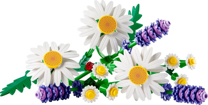 Zdjęcie galerii dla zestawu Klocki LEGO Botanicals Stokrotki 11508 133 elementy dzień kobiet kwiaty