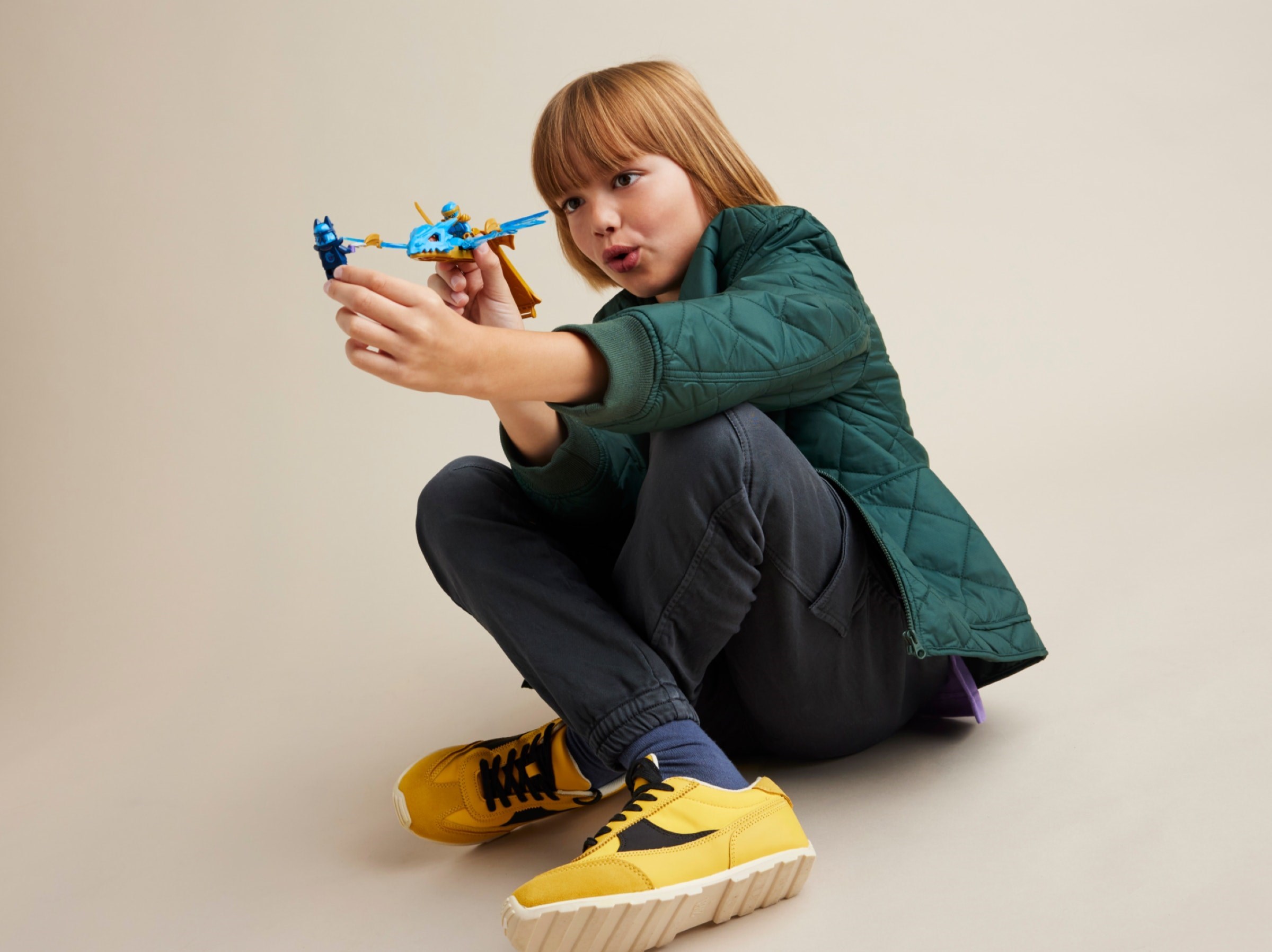 Zdjęcie galerii dla zestawu Klocki Zestaw LEGO NINJAGO 71802 Atak powstającego smoka Nyi ninja go