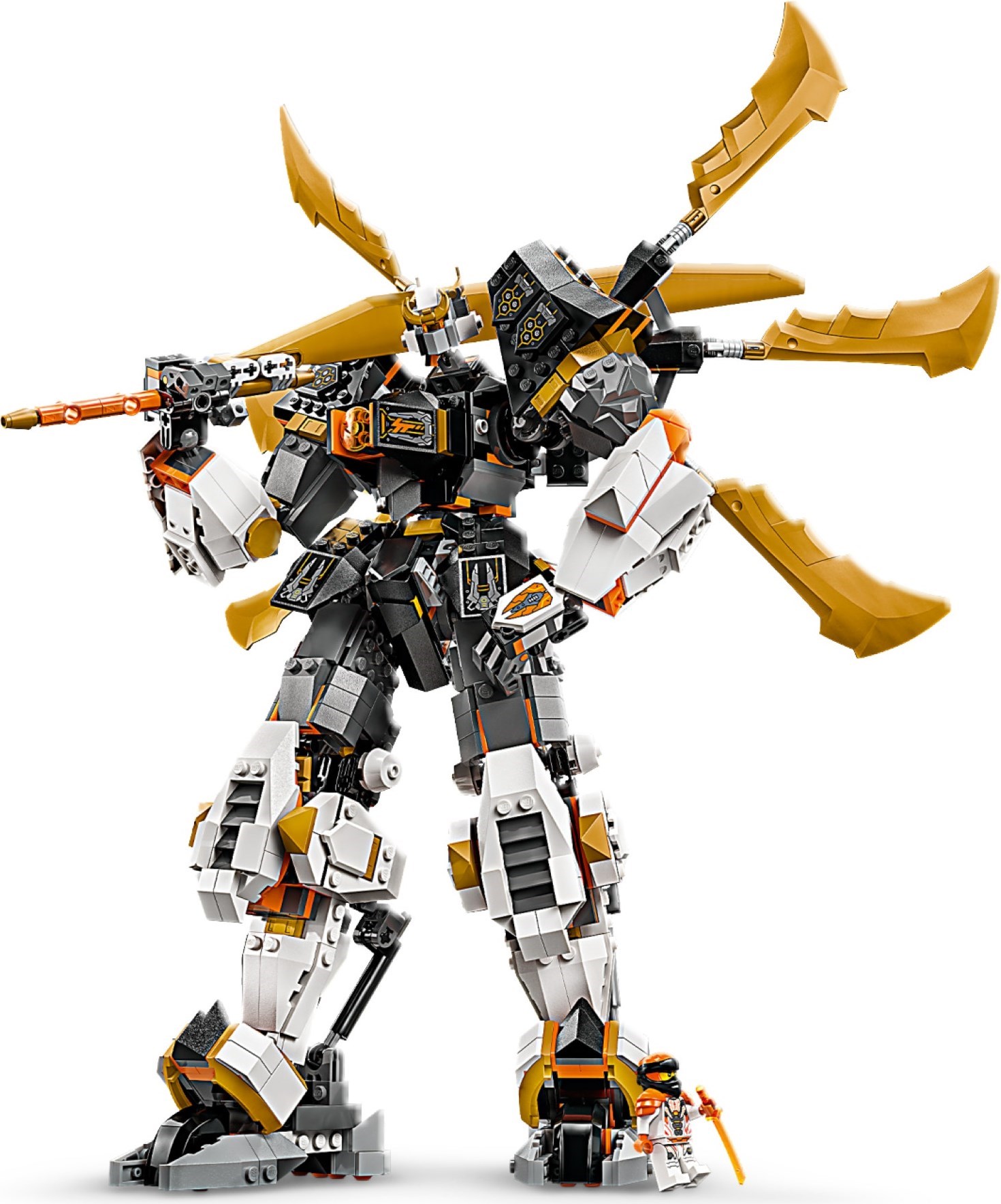Zdjęcie galerii dla zestawu LEGO NINJAGO 71821 Tytanowy smok-mech Cole’a robot klocki ninja go