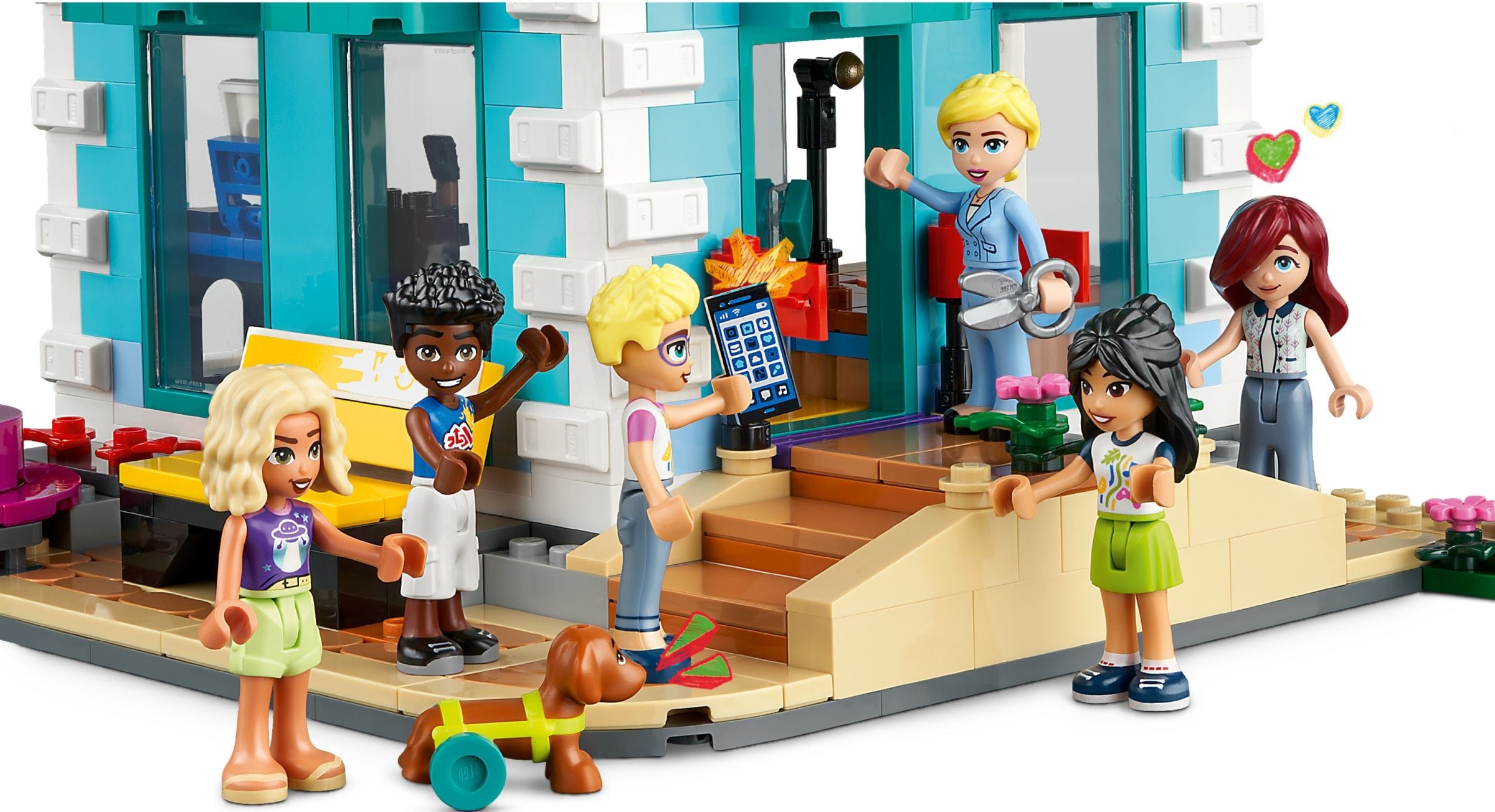 Zdjęcie galerii dla zestawu LEGO Friends 41748 Dom kultury w Heartlake