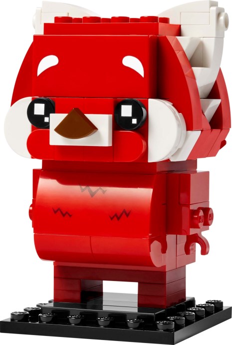 Zdjęcie galerii dla zestawu LEGO BrickHeadz 40798 Panda czerwona Mei