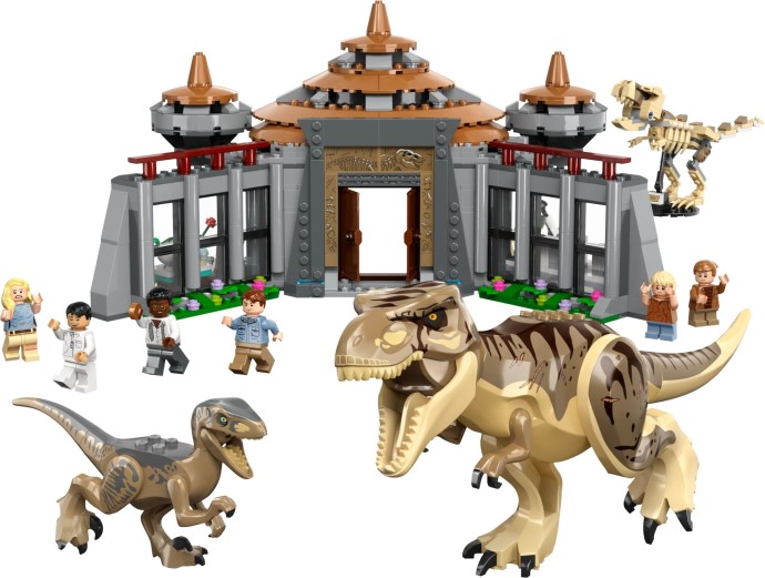 Zdjęcie galerii dla zestawu LEGO Jurassic World 76961 Centrum dla odwiedzających: atak tyranozaur