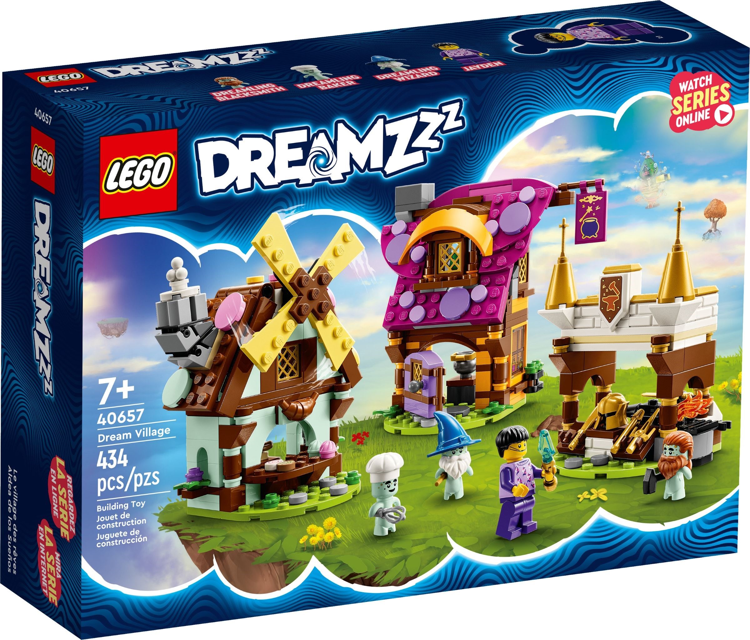 Zdjęcie galerii dla zestawu klocki LEGO DREAMZzz 40657 Wioska Marzeń