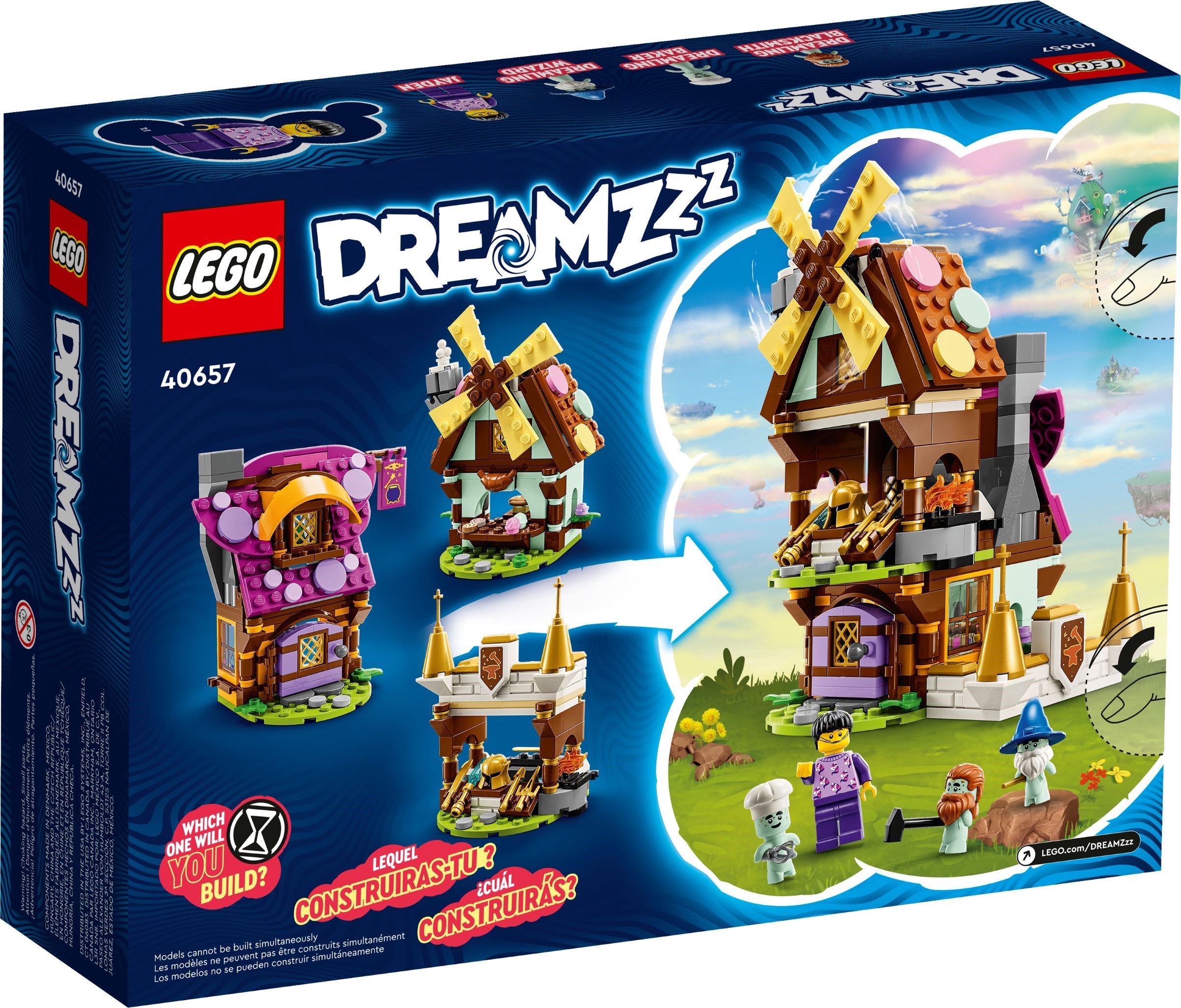 Zdjęcie galerii dla zestawu klocki LEGO DREAMZzz 40657 Wioska Marzeń
