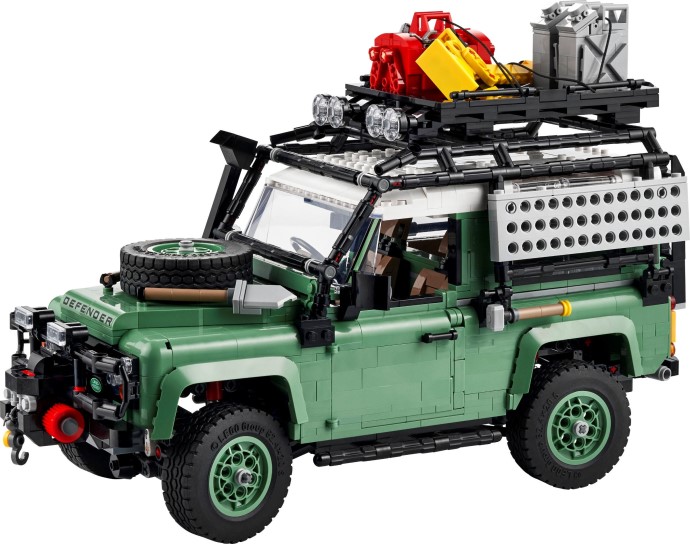 Zdjęcie galerii dla zestawu klocki LEGO Icons Land Rover Classic Defender 90 10317