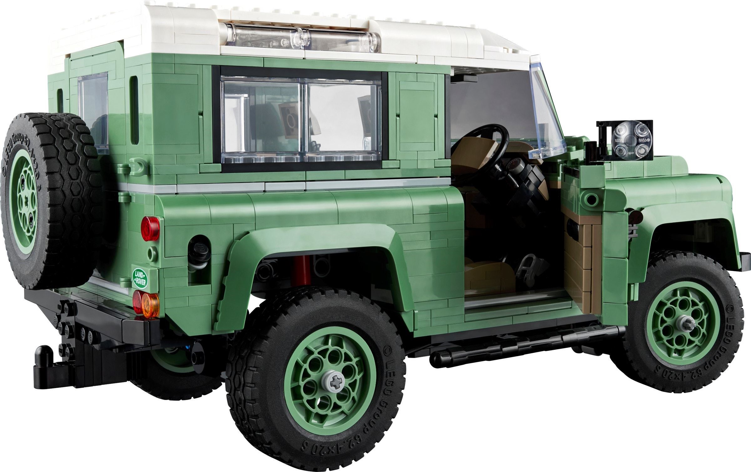 Zdjęcie galerii dla zestawu klocki LEGO Icons Land Rover Classic Defender 90 10317