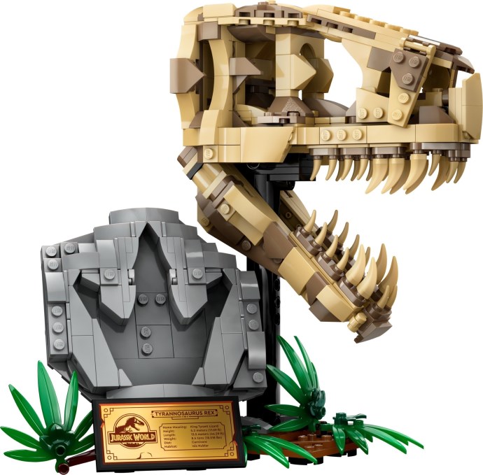 Zdjęcie galerii dla zestawu LEGO Jurassic World 76964 Skamieniałości dinozaurów: czaszka T-rexa