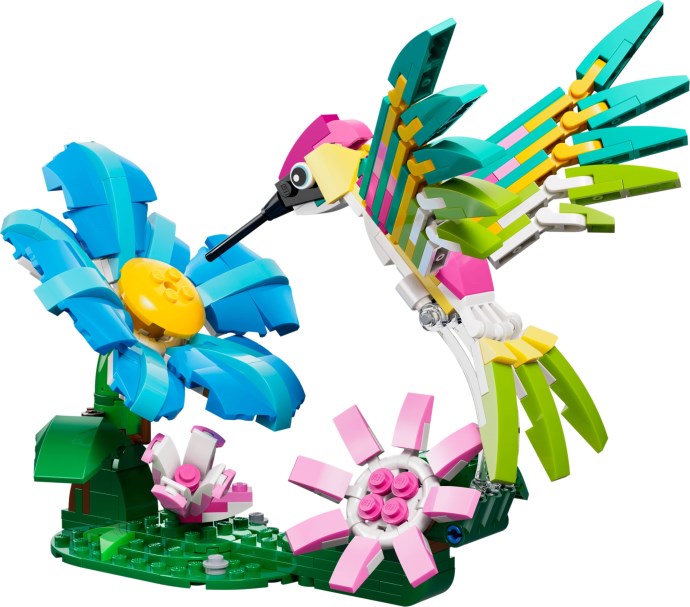 Zdjęcie galerii dla zestawu klocki LEGO Classic 31384 Kolorowy koliber ryba
