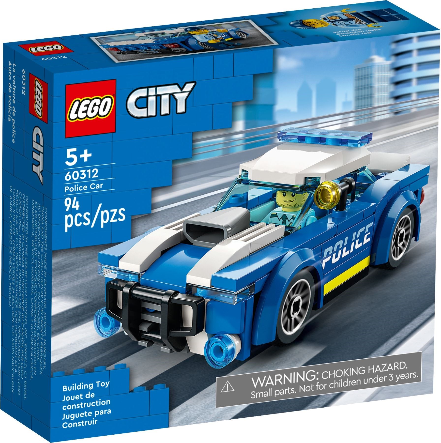 Zdjęcie galerii dla zestawu klocki LEGO City 60312 City - Radiowóz