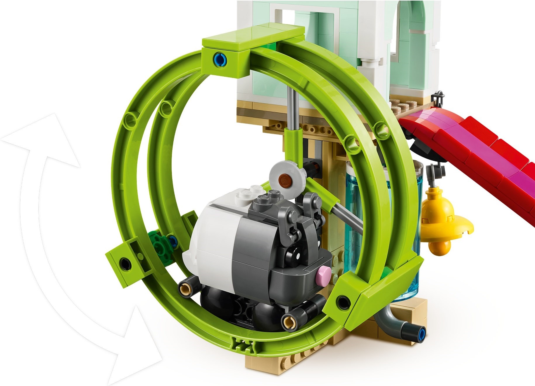 Zdjęcie galerii dla zestawu LEGO Creator Uroczy chomik z kwiatuszkiem ptaszek jeż