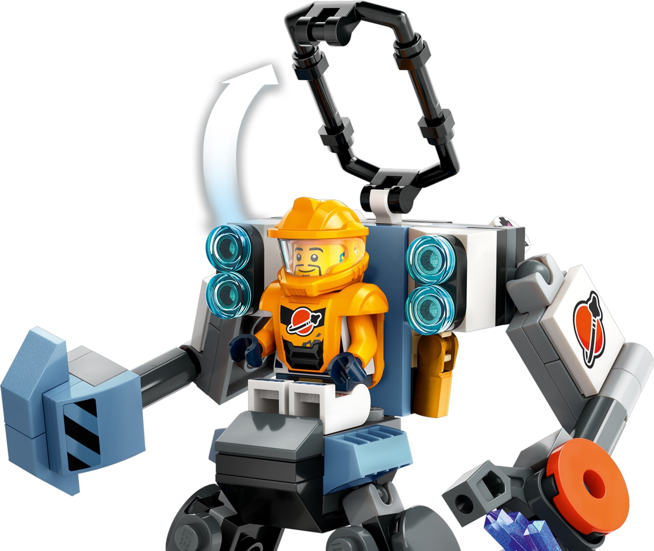 Zdjęcie galerii dla zestawu klocki LEGO City 60428 Kosmiczny mech spaceman space robot dzien dziecka