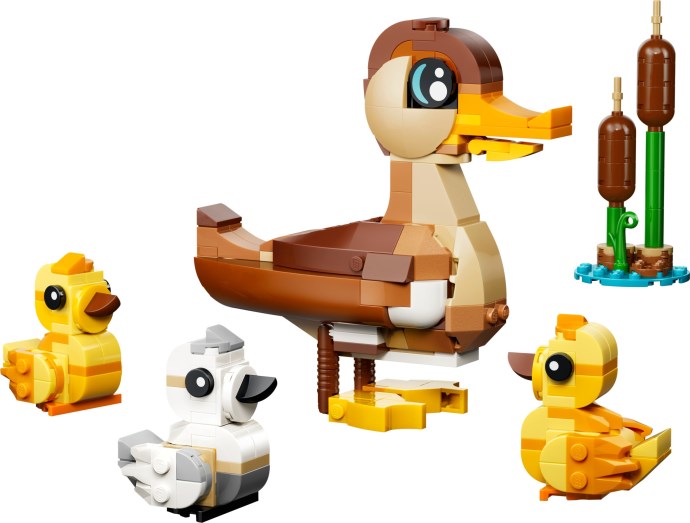 Zdjęcie galerii dla zestawu klocki LEGO Creator 40885 Rodzina kaczek kaczka kaczuszka