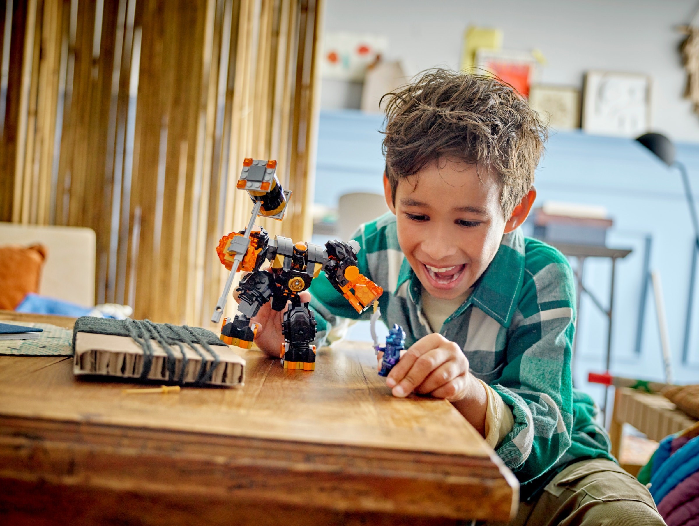 Zdjęcie galerii dla zestawu LEGO NINJAGO MECH ŻYWIOŁU ZIEMI COLE'A ZESTAW DO ZABAWY PREZENT NA ŚWIĘTA