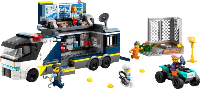 Zdjęcie galerii dla zestawu LEGO City 60418 Mobilne laboratorium kryminalistyczne policjantów policja