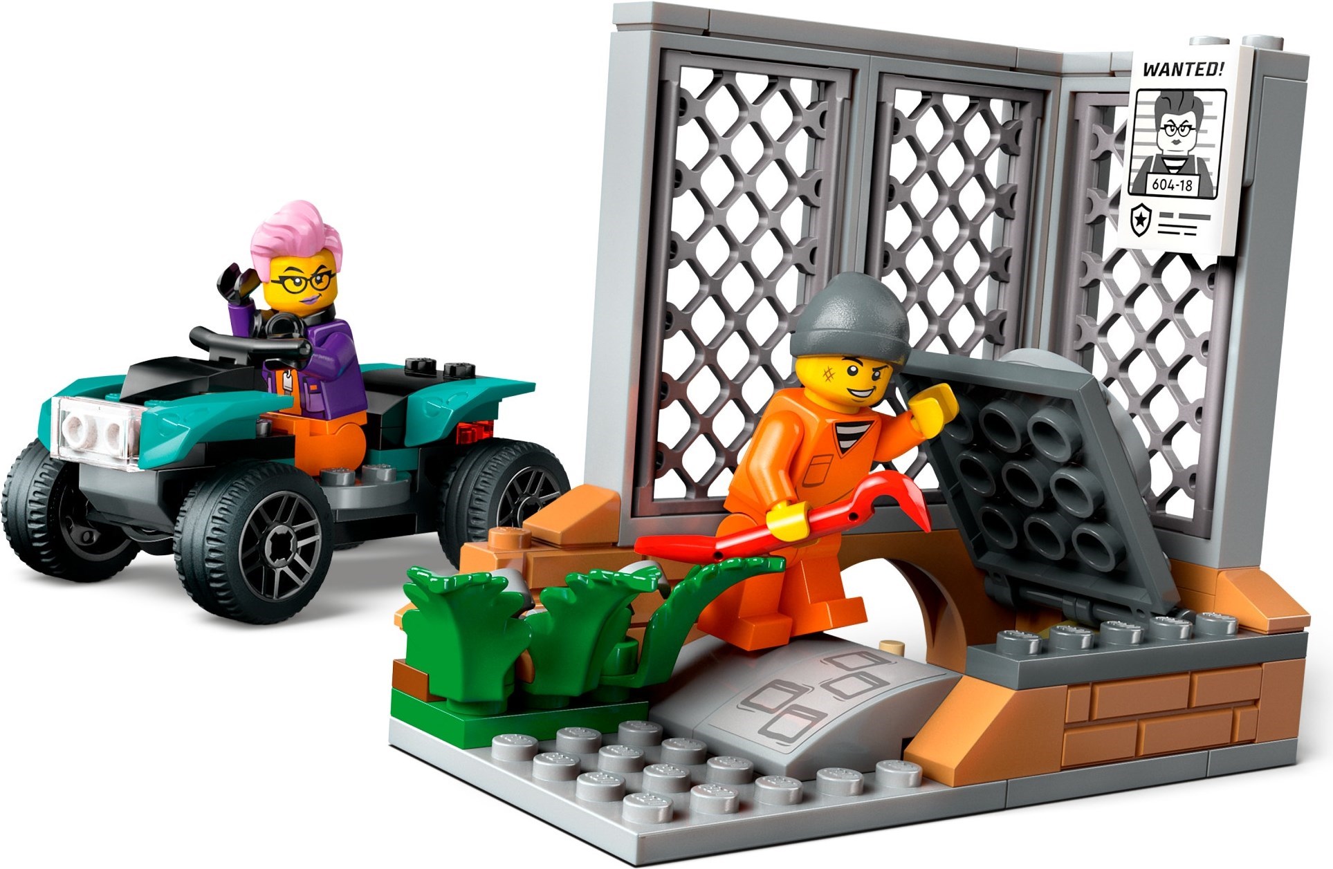 Zdjęcie galerii dla zestawu LEGO City 60418 Mobilne laboratorium kryminalistyczne policjantów policja
