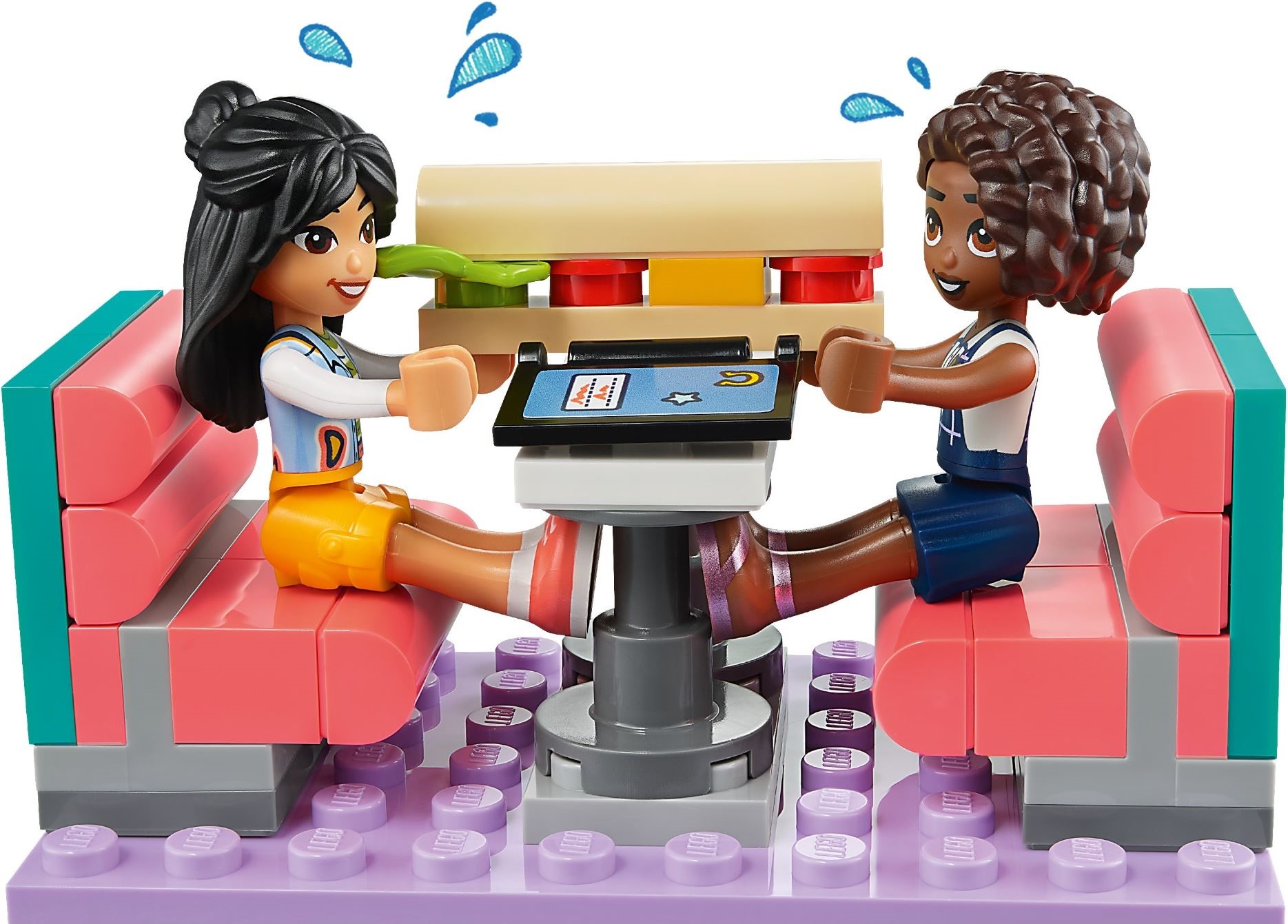 Zdjęcie galerii dla zestawu Klocki LEGO Friends bar w śródmieściu Heartlake restauracja kawiarnia