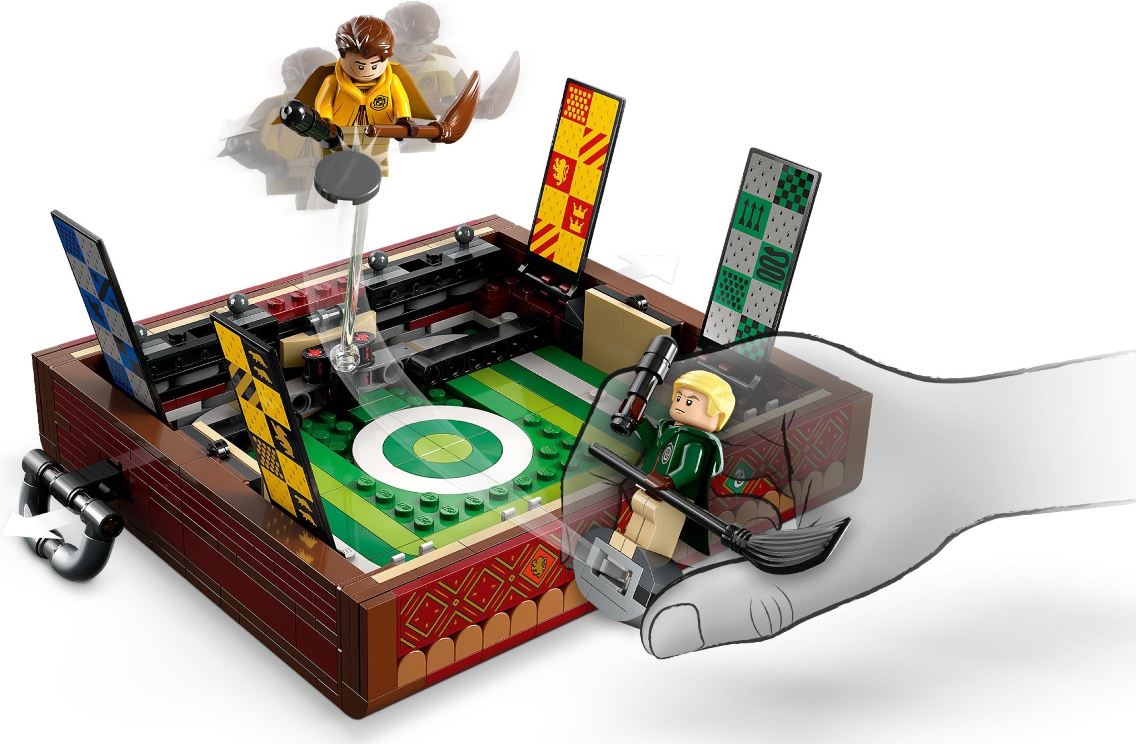 Zdjęcie galerii dla zestawu LEGO Harry Potter 76416 Skrzynia Quidditcha turniej