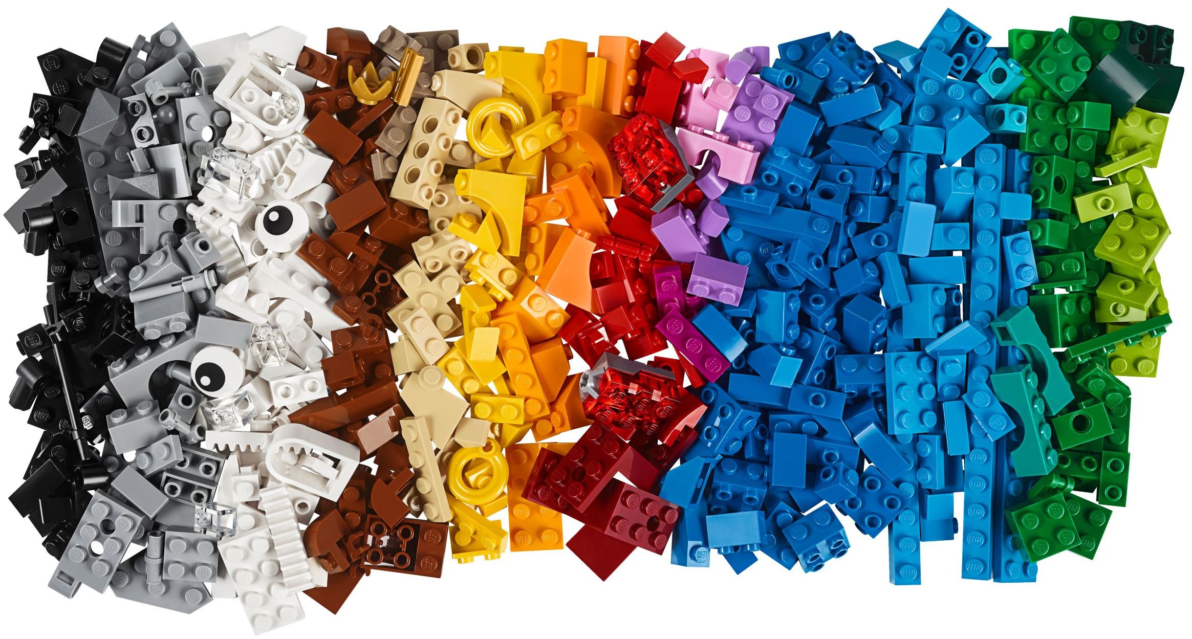 Zdjęcie galerii dla zestawu klocki LEGO Classic 11009 Klocki i światła 11009 świecące klocki