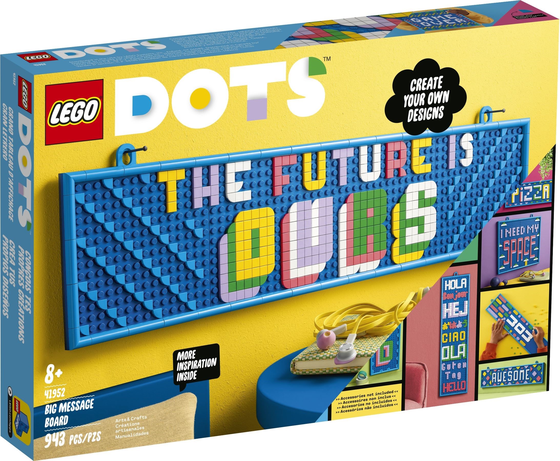 Zdjęcie galerii dla zestawu klocki LEGO Dots 41952 Duża tablica ogłoszeń
