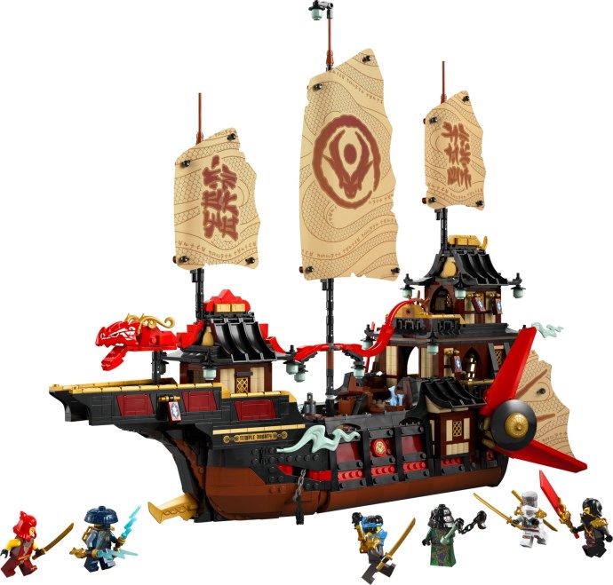 Zdjęcie galerii dla zestawu klocki LEGO NINJAGO 71848 PERŁA ŚWIĄTYNI przeznaczenia ninja go zane
