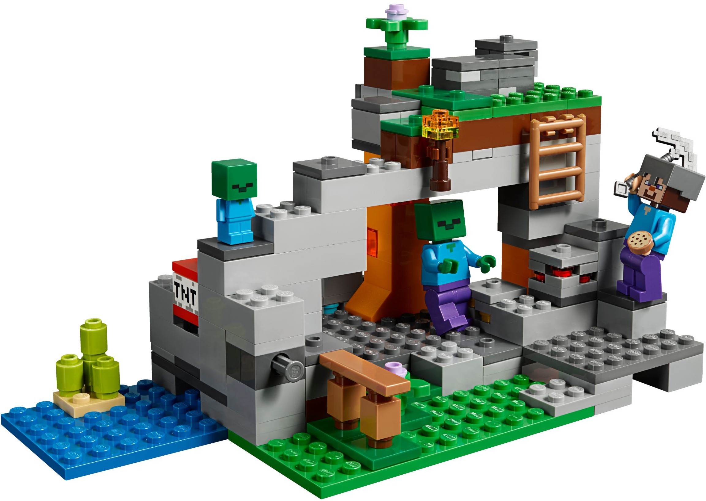 Zdjęcie galerii dla zestawu Klocki LEGO Minecraft Zombie Dungeon majkraft Loch zombie