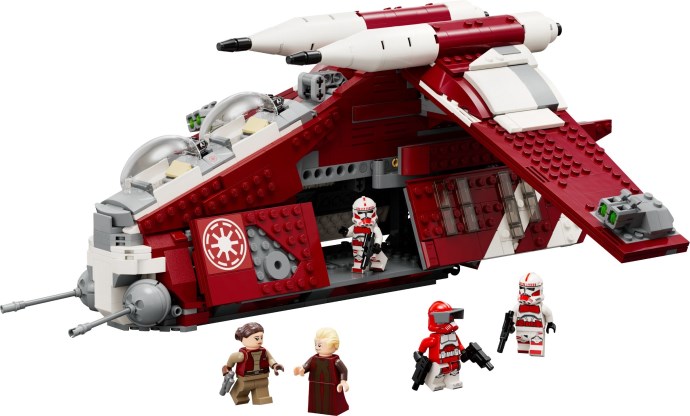 Zdjęcie galerii dla zestawu LEGO Star Wars 75354 Kanonierka Gwardii Coruscańskiej fox amidala statek