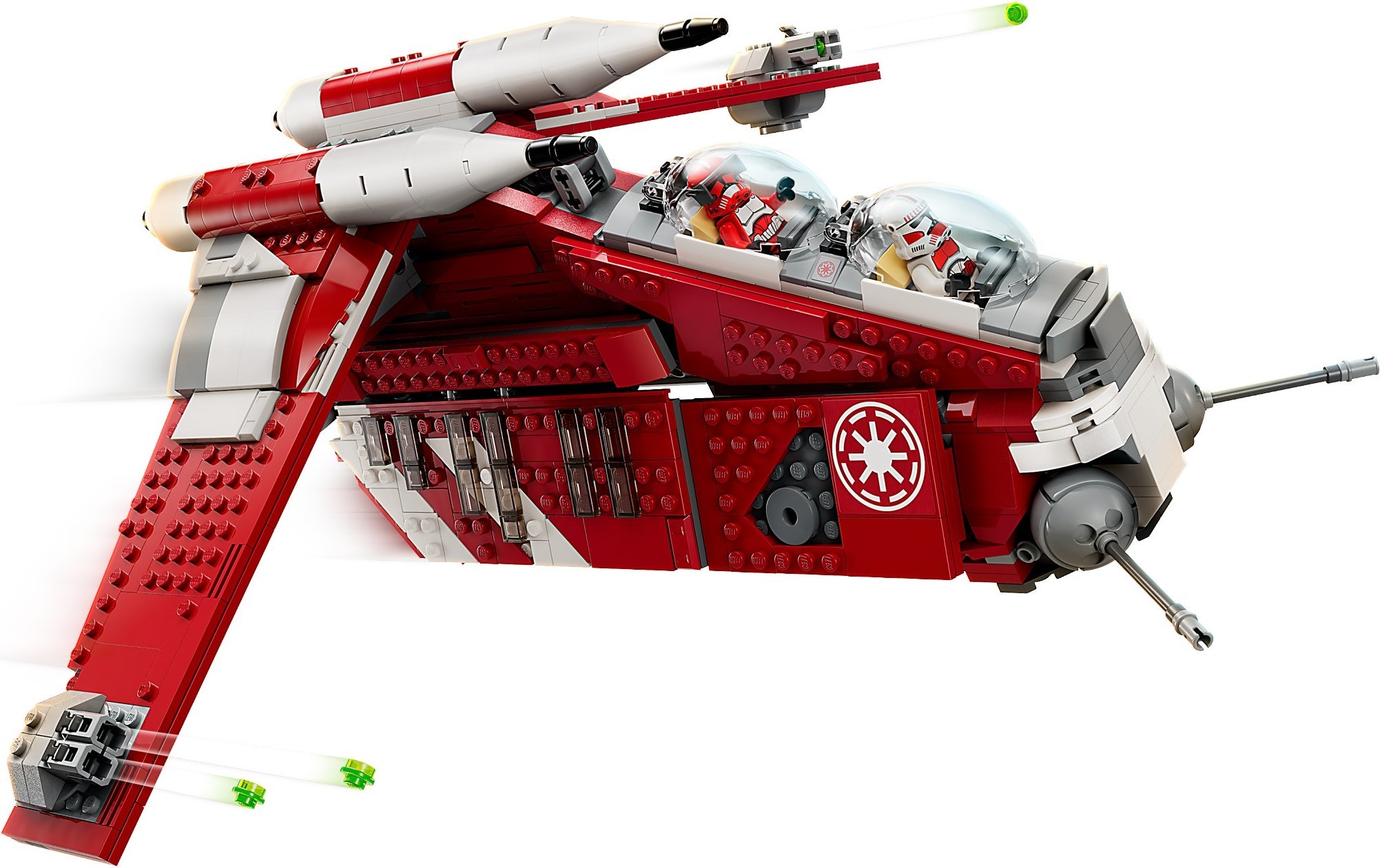 Zdjęcie galerii dla zestawu LEGO Star Wars 75354 Kanonierka Gwardii Coruscańskiej fox amidala statek