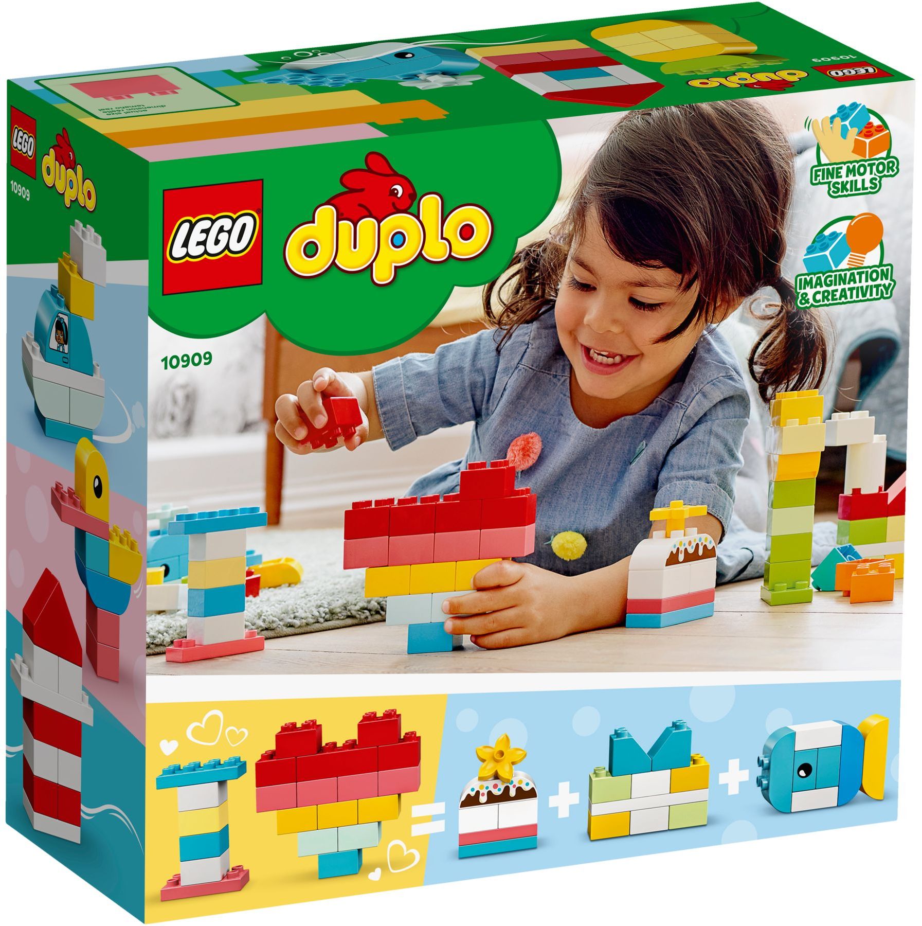 Zdjęcie galerii dla zestawu LEGO DUPLO - Pudełko z serduszkiem (10909) KLOCKI PREZENT