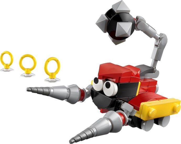 Zdjęcie galerii dla zestawu Saszetka Polybag klocki LEGO SONIC 30733 Badnik - Skorp
