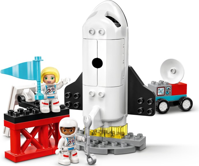 Zdjęcie galerii dla zestawu LEGO Duplo 10944 Lot promem kosmicznym kosmos rakieta