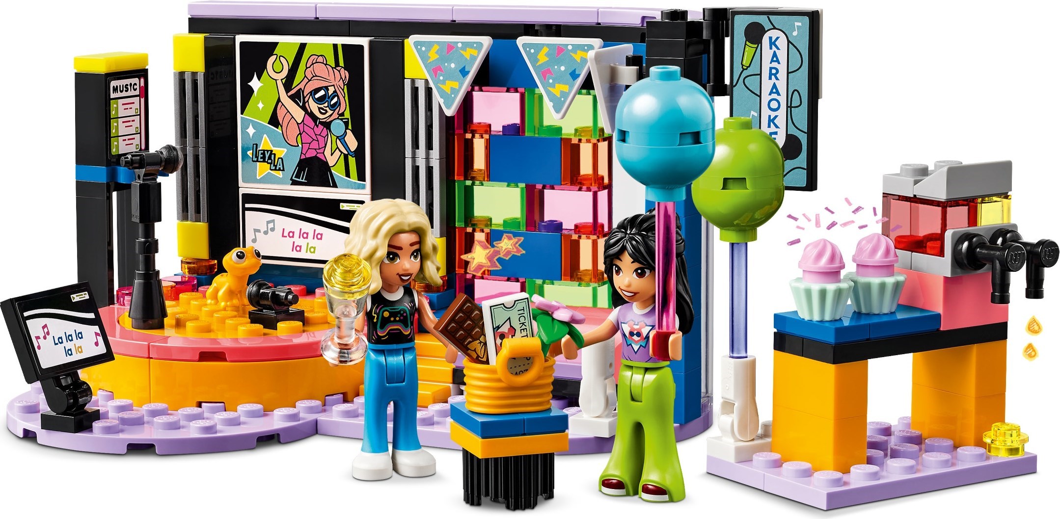 Zdjęcie galerii dla zestawu Klocki LEGO Friends Impreza z karaoke mam talent show