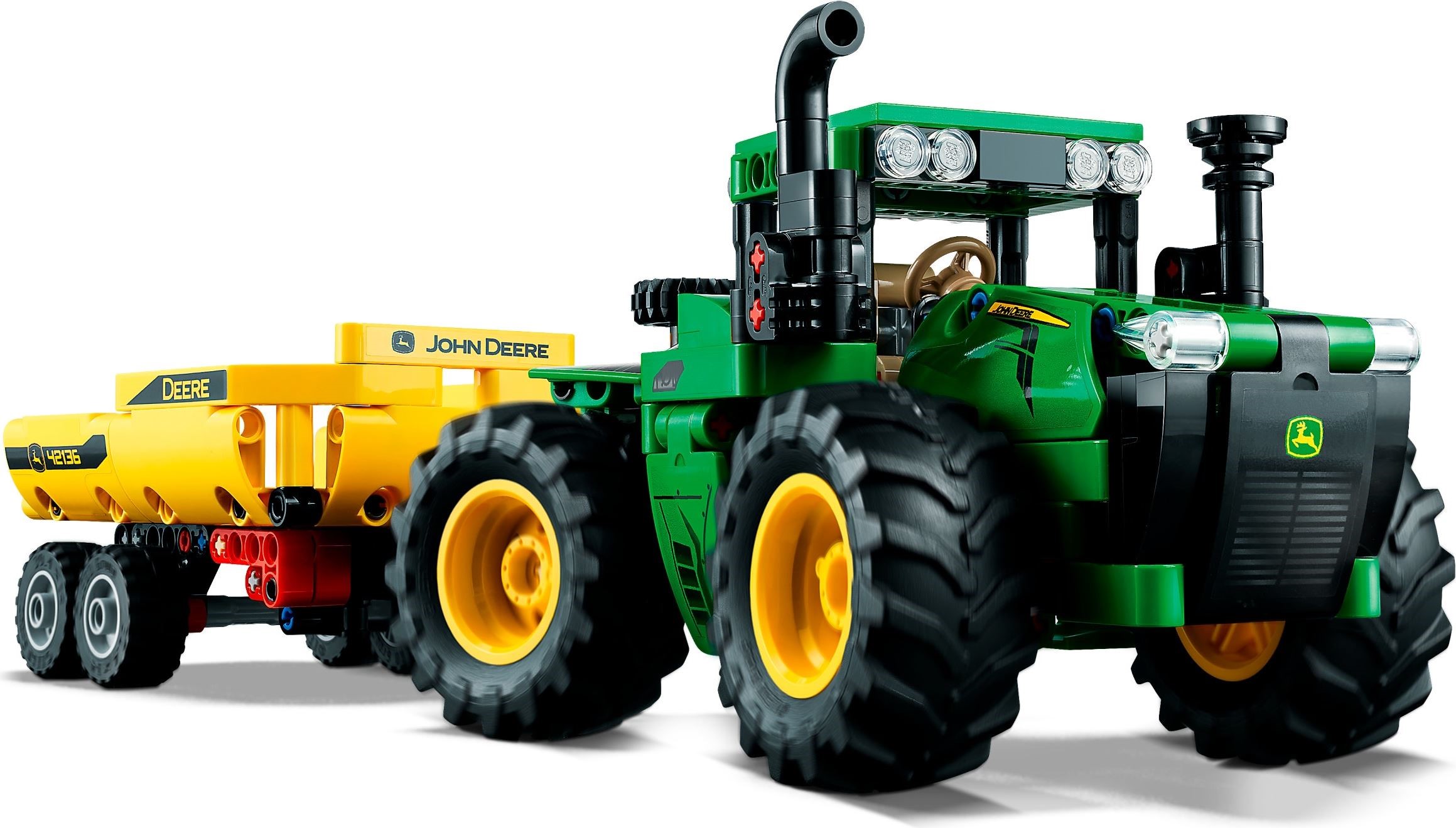 Zdjęcie galerii dla zestawu klocki LEGO Technic 42136 Traktor John Deere 9620R 4WD farmer rolnik