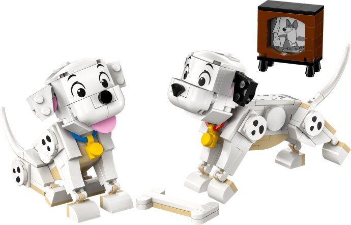 Zdjęcie galerii dla zestawu LEGO Disney 101 dalmatyńczyków Pieski Szczęściarz i Penny_43271