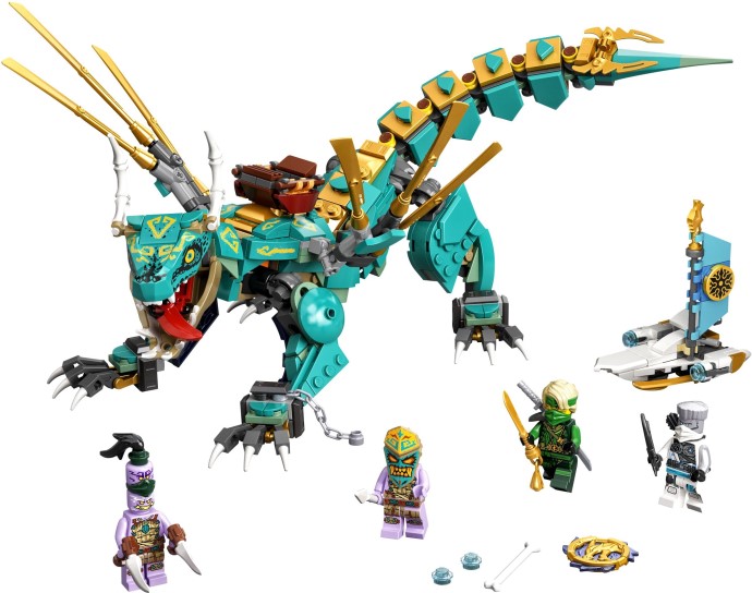 Zdjęcie galerii dla zestawu Klocki LEGO Ninjago Rontu - Władca Smoków nindzago ninja go smok