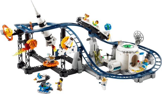 Zdjęcie galerii dla zestawu LEGO 31142 Creator 3w1 Kosmiczna Kolejka Górska spaceman classic space
