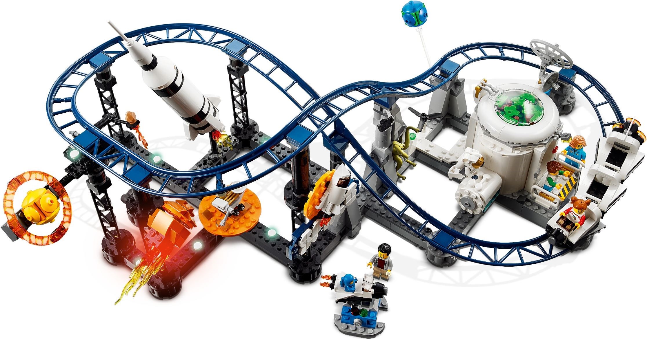 Zdjęcie galerii dla zestawu LEGO 31142 Creator 3w1 Kosmiczna Kolejka Górska spaceman classic space