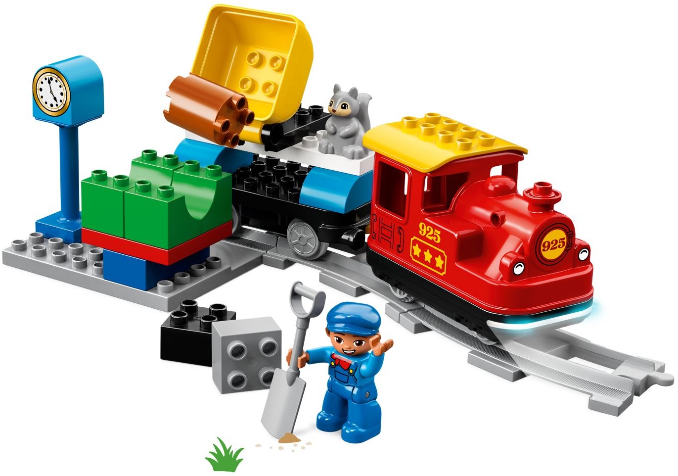 Zdjęcie galerii dla zestawu LEGO Duplo 10874 Pociąg parowy kolejka ciuchcia
