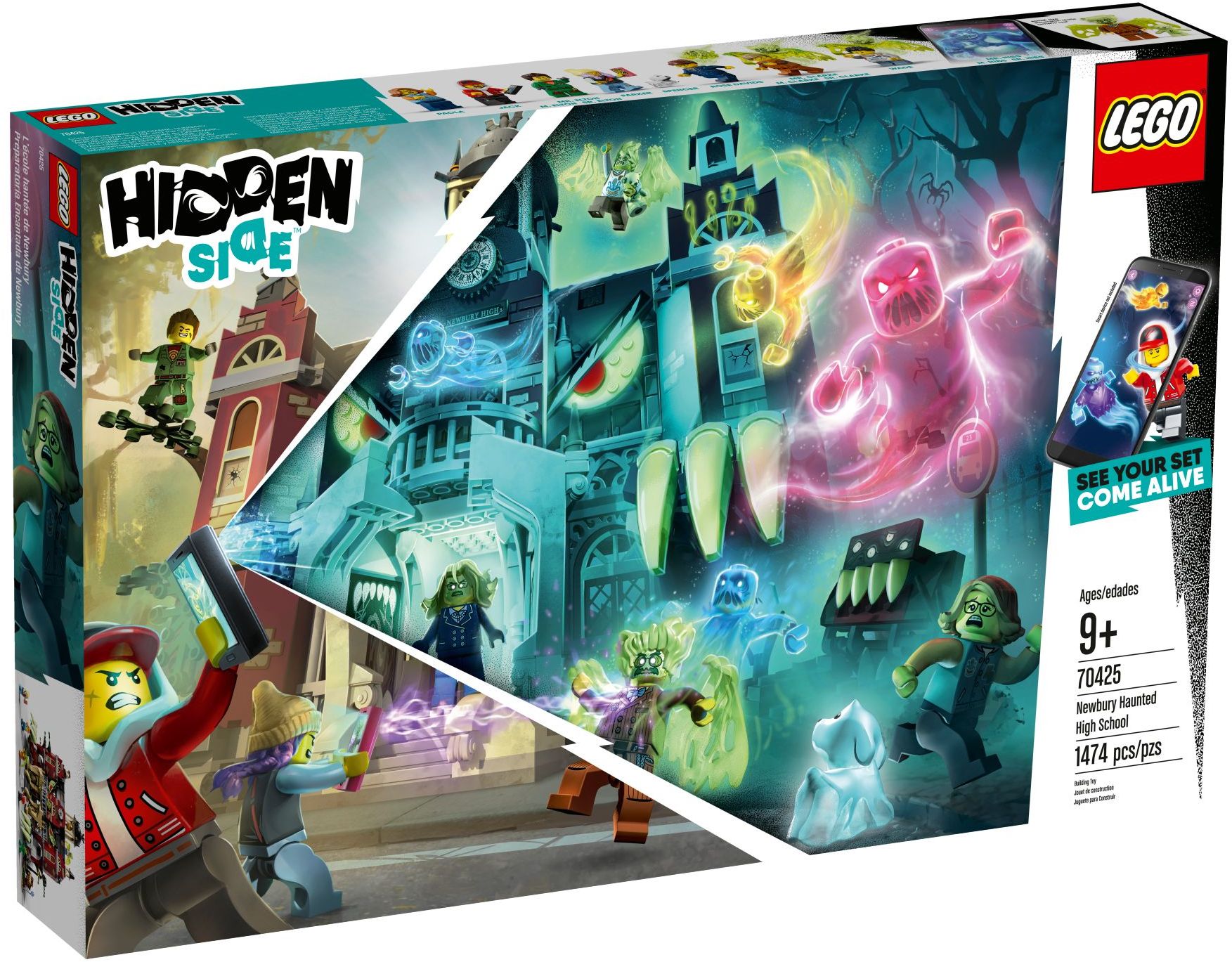 Zdjęcie galerii dla zestawu Zestaw LEGO 70425 Hidden Side Nawiedzone Liceum w Newbury