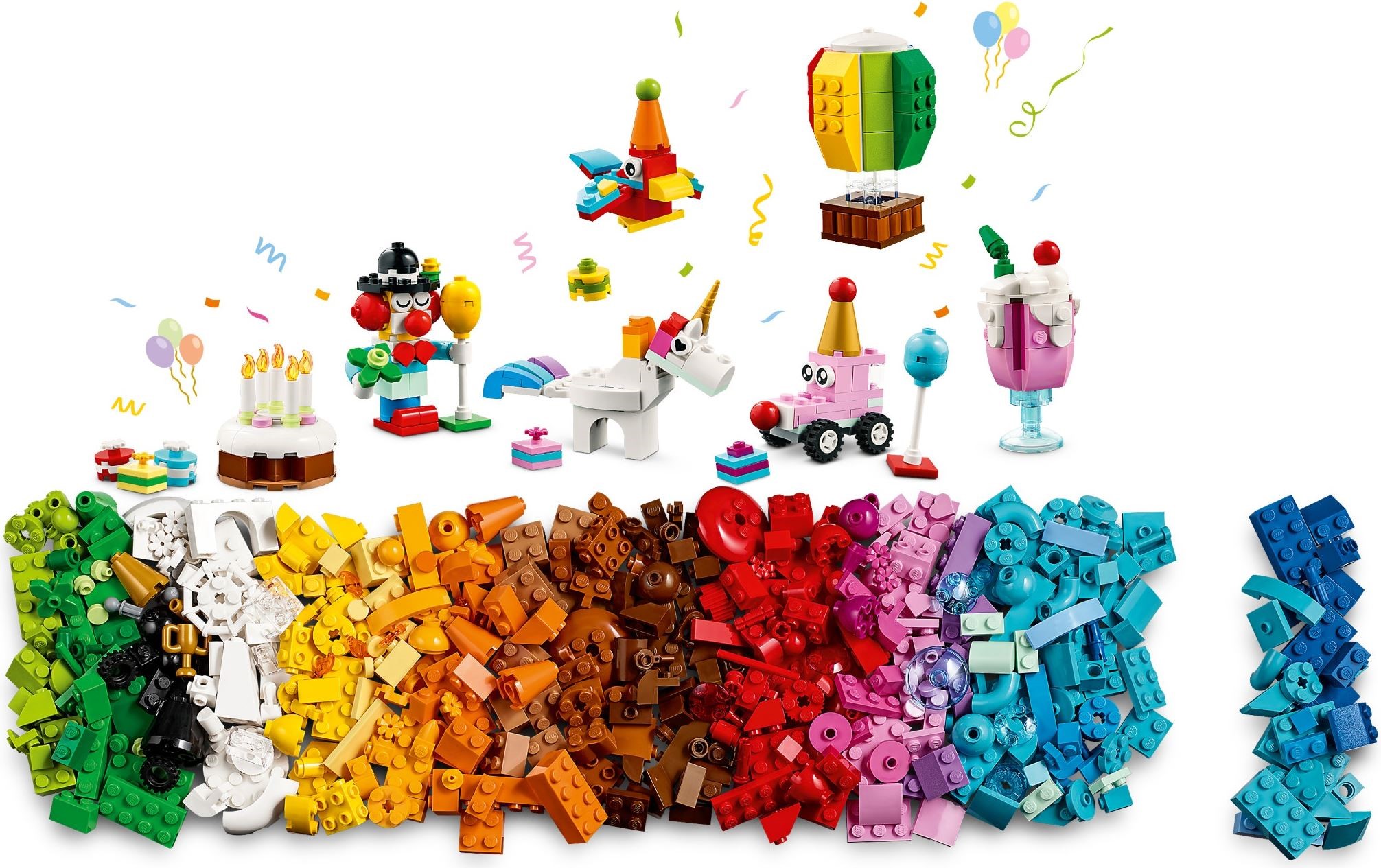 Zdjęcie galerii dla zestawu LEGO Classic 11029 Kreatywny zestaw imprezowy