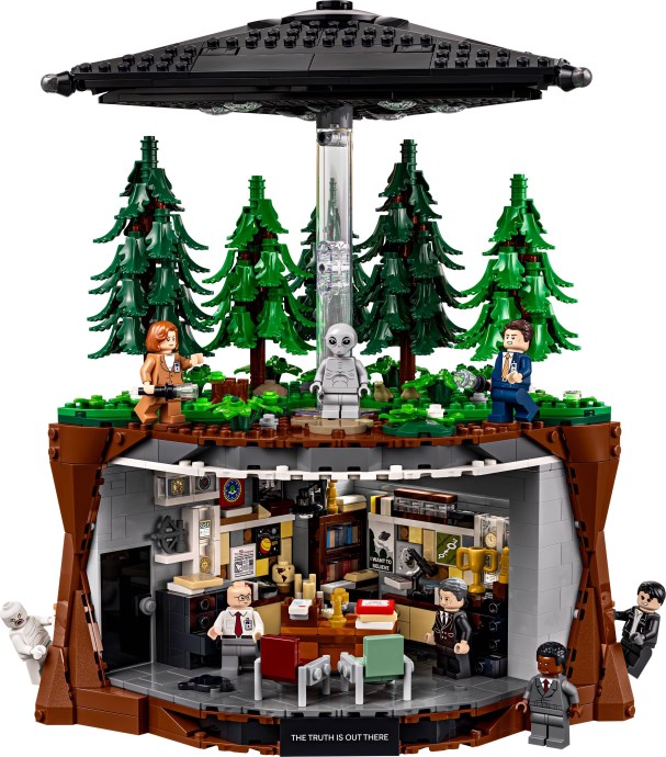 Zdjęcie galerii dla zestawu klocki LEGO Ideas 21369 Z ARCHIWUM X The X-Files scully mulder ufo