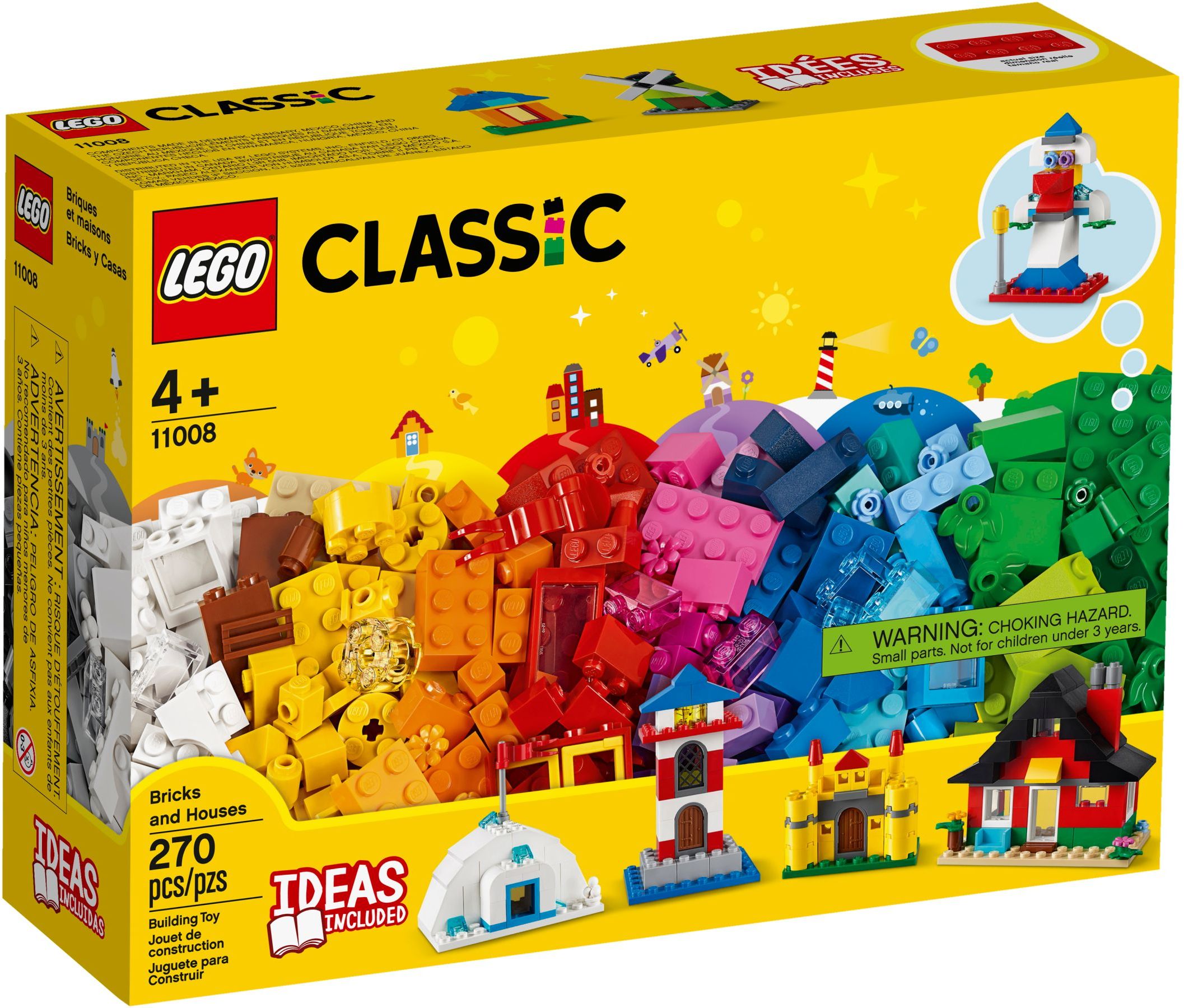 Zdjęcie galerii dla zestawu LEGO Classic 11008 Klocki i domki dachy okna