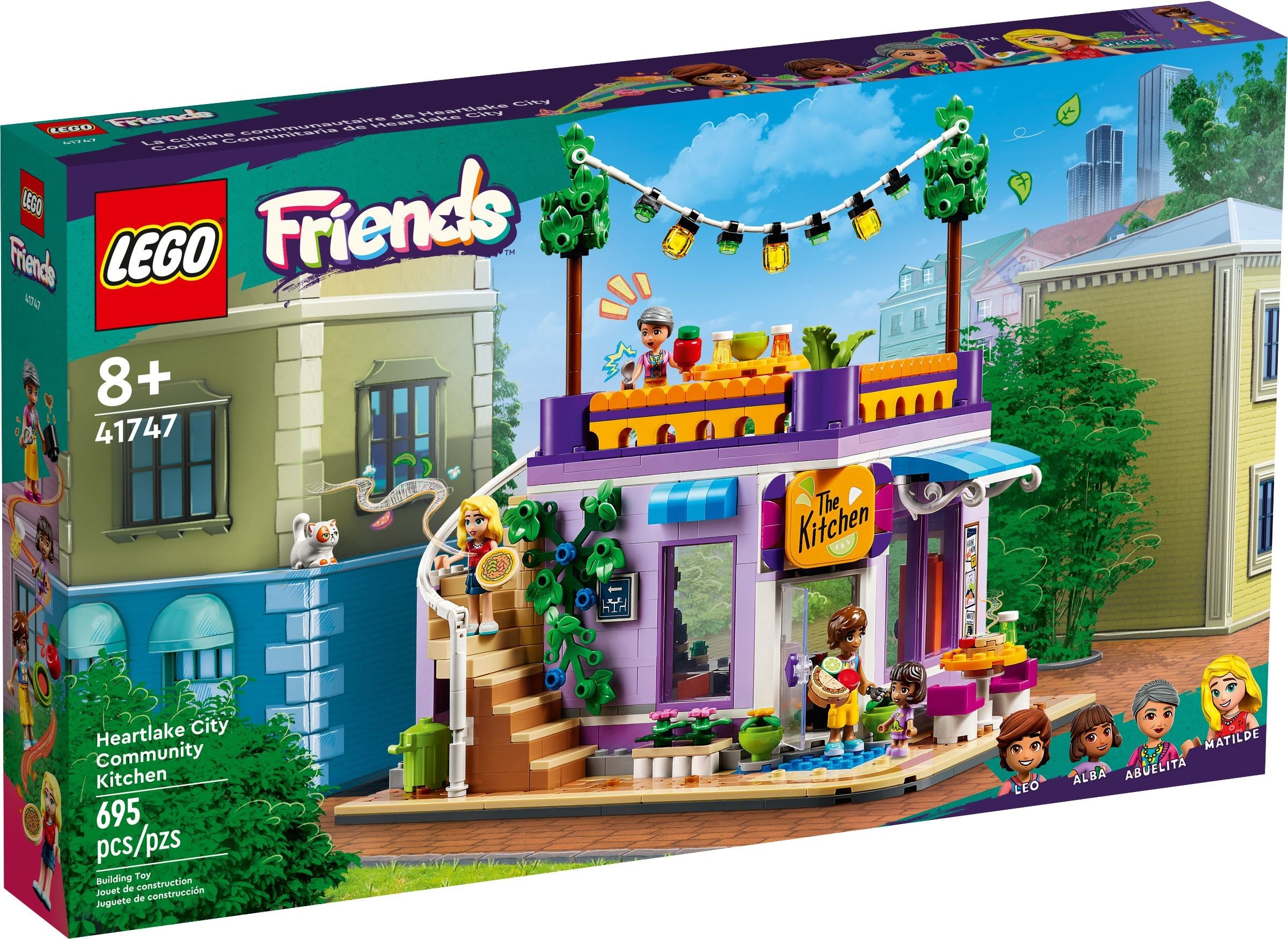 Zdjęcie galerii dla zestawu LEGO Friends Jadłodajnia w Heartlake 41747 restauracja