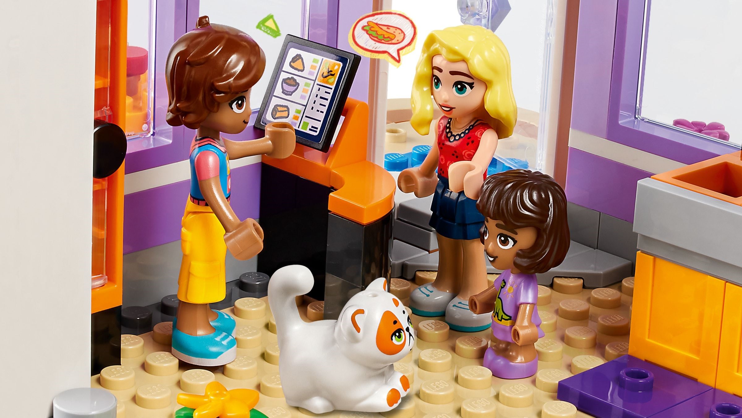 Zdjęcie galerii dla zestawu LEGO Friends Jadłodajnia w Heartlake 41747 restauracja