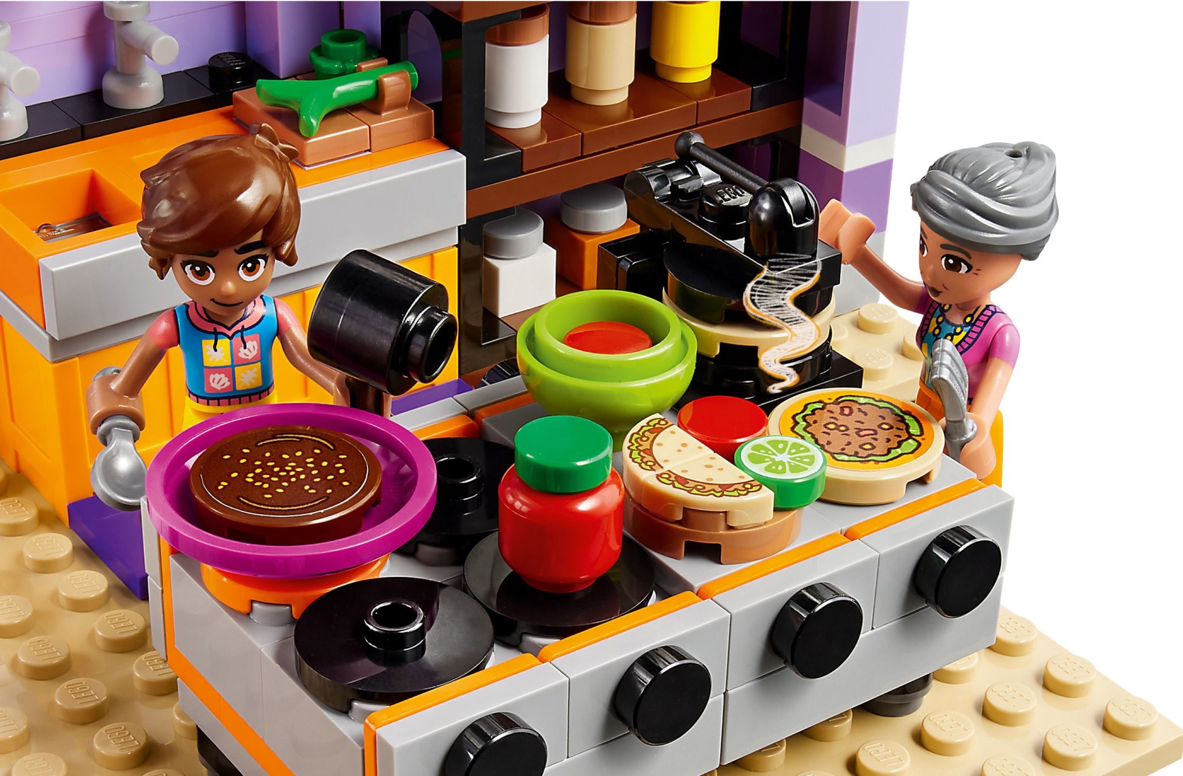 Zdjęcie galerii dla zestawu LEGO Friends Jadłodajnia w Heartlake 41747 restauracja