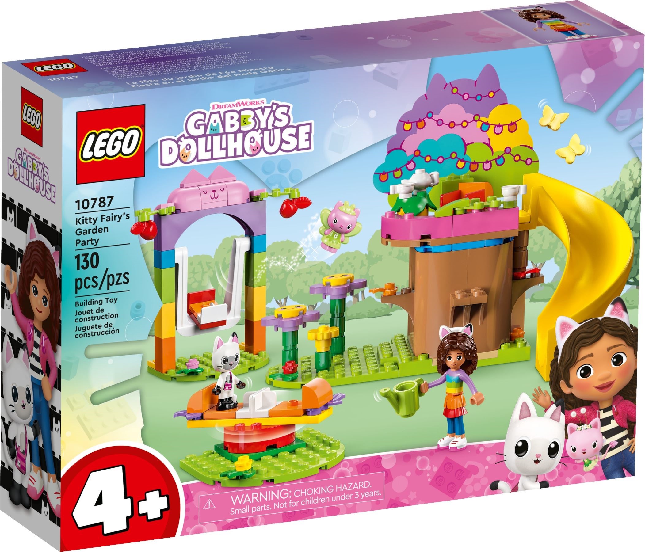 Zdjęcie galerii dla zestawu klocki LEGO Koci domek Gabi 10787 Wróżkowe przyjęcie w ogrodzie