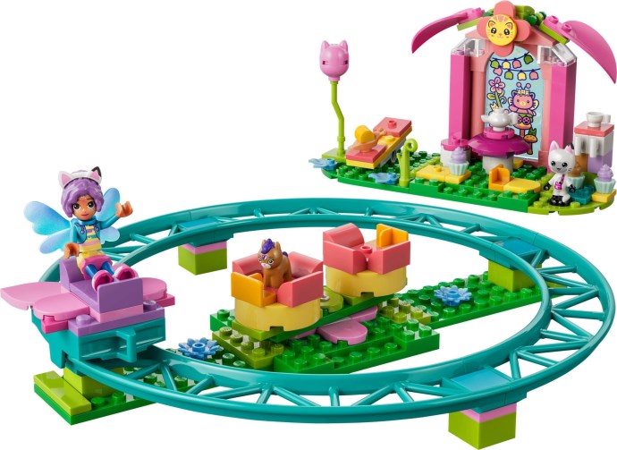 Zdjęcie galerii dla zestawu klocki LEGO Koci domek Gabi 11214 Wróżkowa kolejka górska i podwieczorek