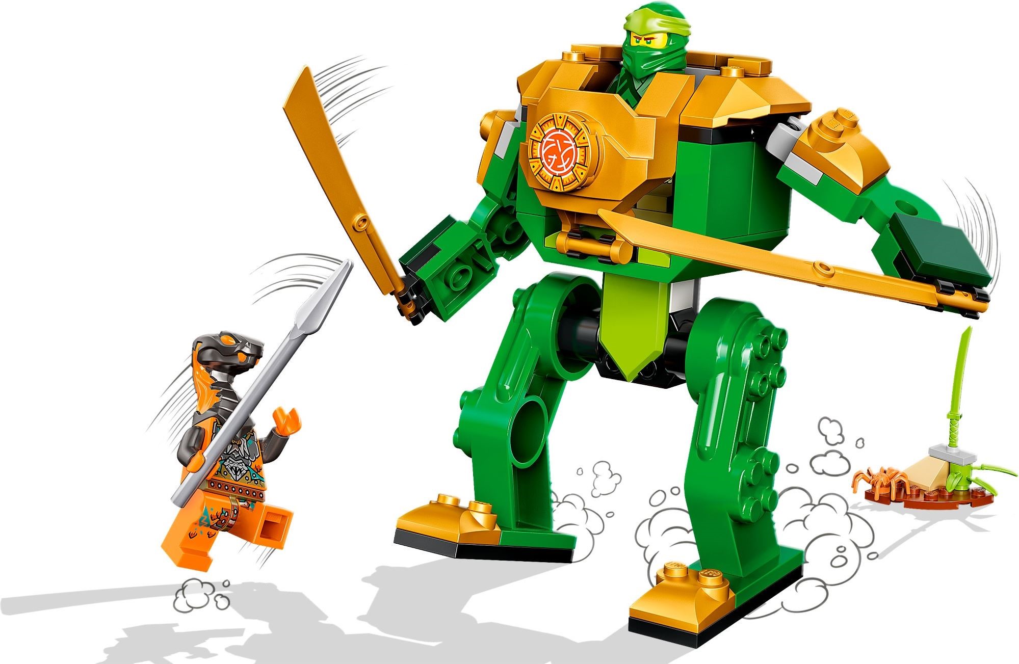 Zdjęcie galerii dla zestawu LEGO Ninjago 71757 Mech ninja Lloyda robot