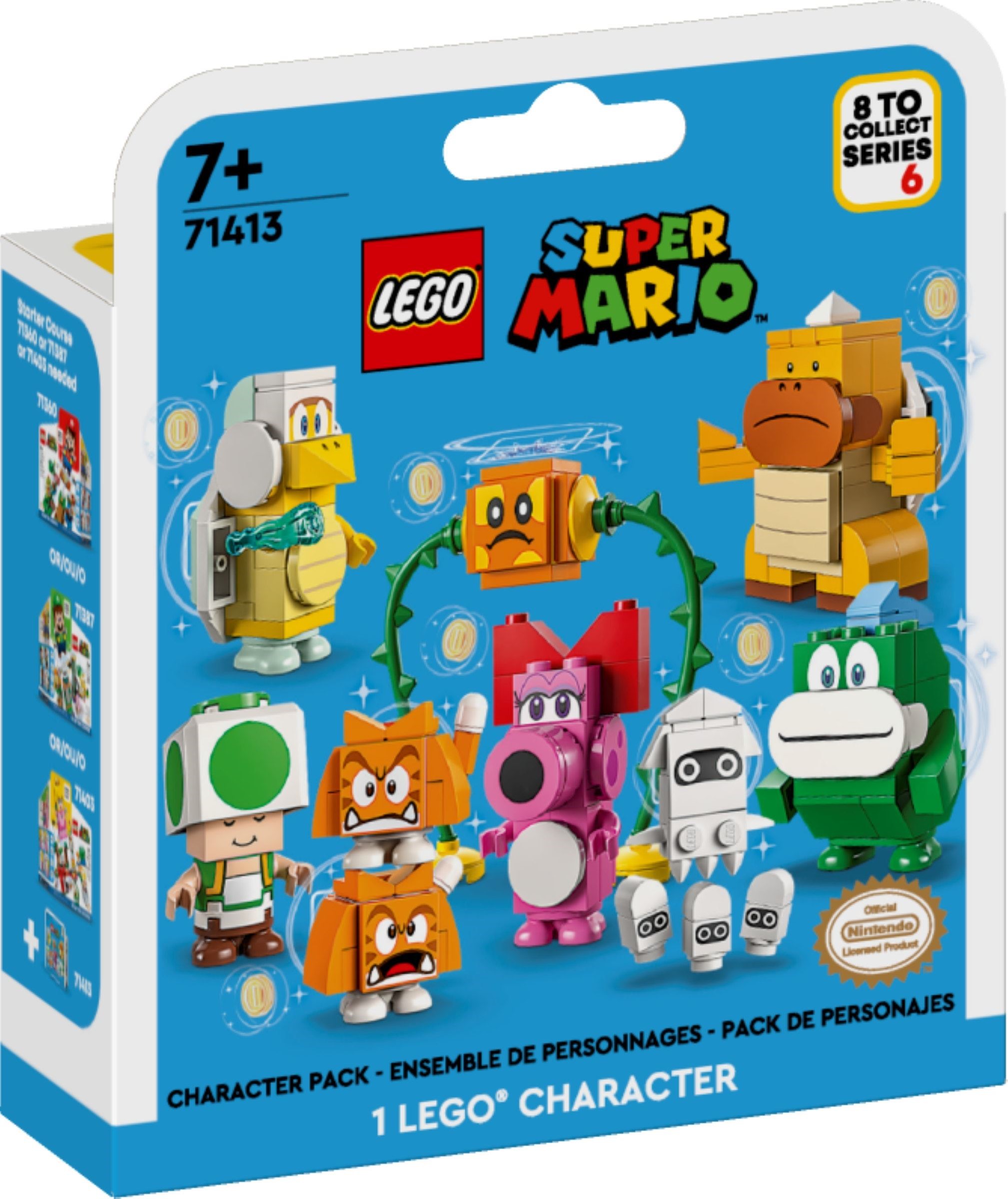 Zdjęcie galerii dla zestawu LEGO Super Mario 71413 Zestawy postaci seria 6 losowa figurka