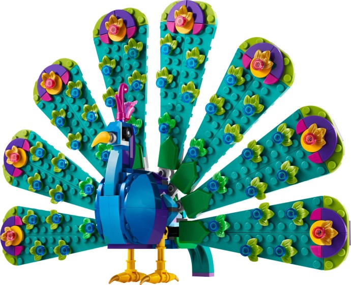 Zdjęcie galerii dla zestawu klocki LEGO Creator 3 w 1 31157 Egzotyczny paw motyl ważka